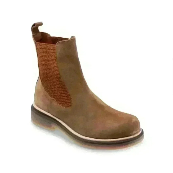 Bueno Women's Wanda Suede Boots -Tobacco - Picture 2 of 7